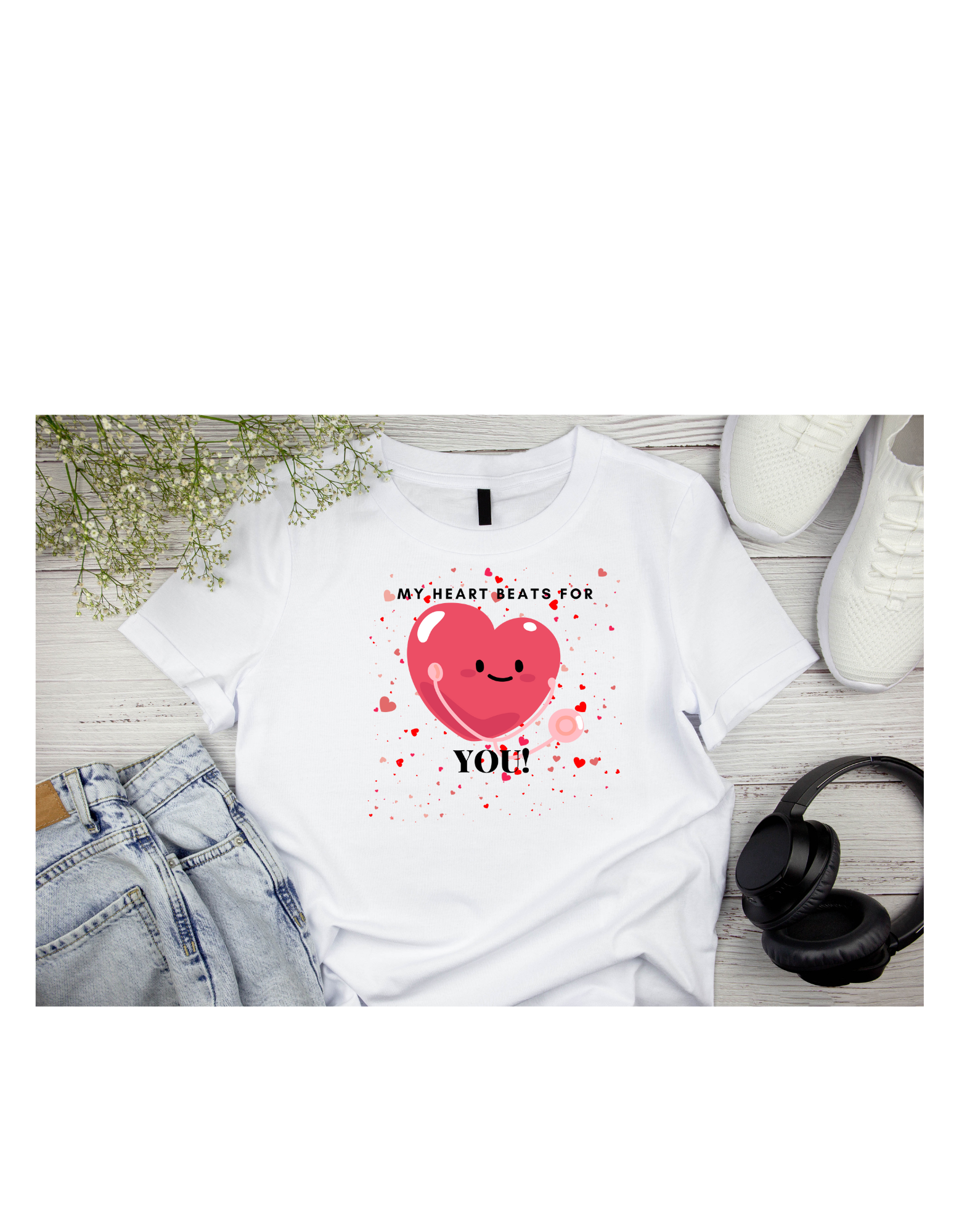 Heart Beats Unisex Tee